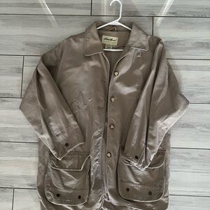 Eddie Bauer  Brown Canvas Jacket